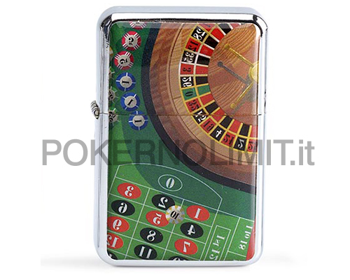 accessori di poker - accendino ricaricabile egoist casino roulette
