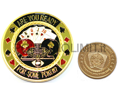 accessori di poker - card guard are you ready  gold