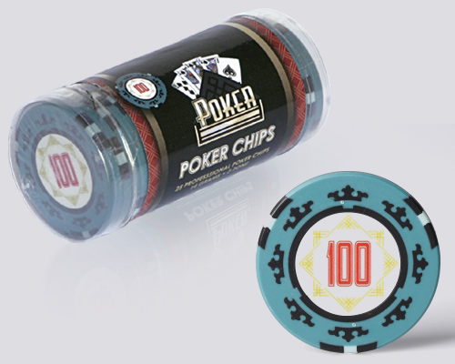 accessori di poker - cartamundi blister 25 fiches clay 100