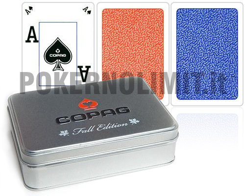 accessori di poker - carte copag fall edition plastica