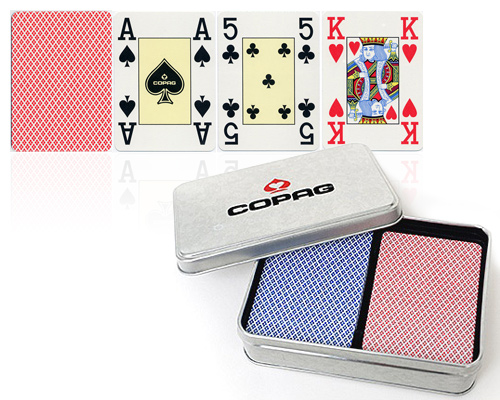 accessori di poker - carte copag summer edition plastica
