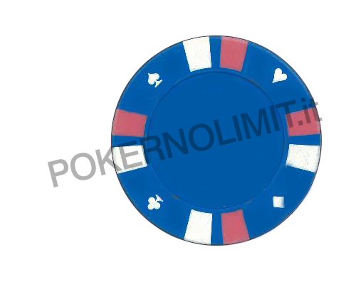 accessori di poker - chips double strip 3 colour 25 poker fiches 14 gr light blue