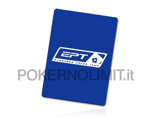 accessori di poker - cut card ept blu european poker tour