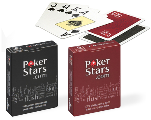 accessori di poker - display 12 mazzi di carte copag pokerstars originali