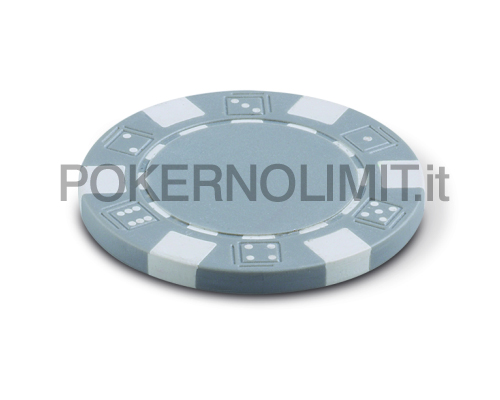 accessori di poker - juego 100 fiches dice grigio