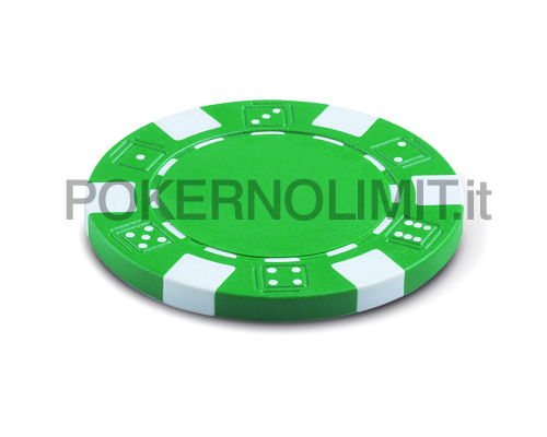 accessori di poker - juego 100 fiches dice verde
