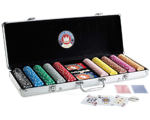 accessori di poker - juego set 500 fiches texas