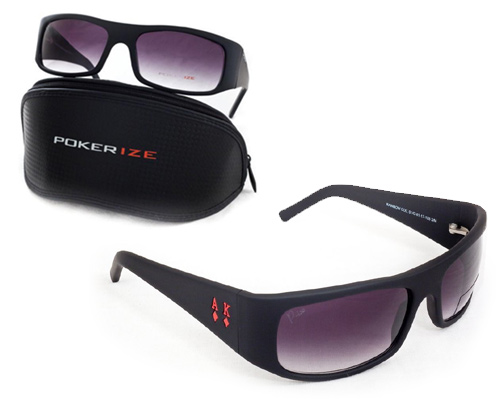 accessori di poker - occhiali da sole per il poker modello rainbow