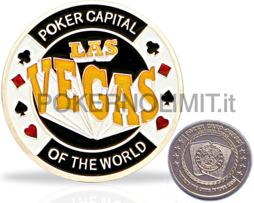 accessori di poker - poker card guard las vegas silver