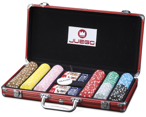 accessori di poker - set completo poker 300 fiches cash games juego