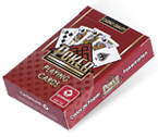 accessori per il poker - Carte Cartamundi Texas Hold'Em Casinò quality (Rosso)