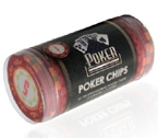 accessori per il poker - Cartamundi - 25 Poker Fiches Clay 14 gr. (valore 5)