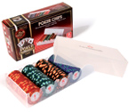 accessori per il poker - Cartamundi Poker Set 100 Chips + Tray Portafiches