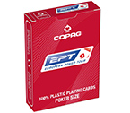Carte Copag EPT Jumbo Index - 100% Plastica Dorso Rosso