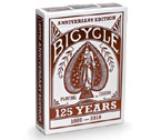 accessori per il poker - Carte Bicycle 125th Anniversario Rosso