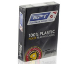 accessori per il poker - Carte poker Fournier EPT Gold Edition 100% Plastic rosse