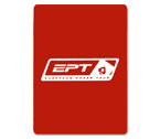Cut Card EPT - European Poker Tour (Rosso)