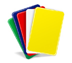 10 Cut Cards in plastica