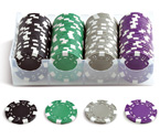 accessori per il poker - Juego - 100 fiches Dice + Tray 11,5 gr. "conf. A"