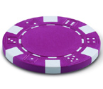 accessori per il poker - Juego - 100 Fiches Dice 11,5 gr. Ciliegia