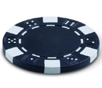accessori per il poker - Juego - 100 Fiches Dice 11,5 gr. Nero