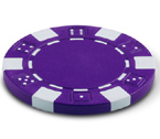 accessori per il poker - Juego - 100 Fiches Dice 11,5 gr. Porpora