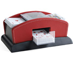 accessori per il poker - Mescolatore di carte automatico Juego (Rosso)