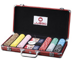 Set Completo Poker 300 - Fiches Cash Game Juego