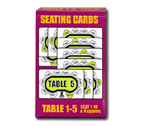 Table Seating Cards (Table 1-5)
